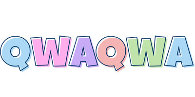 Qwaqwa pastel logo