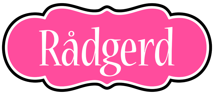 Rådgerd invitation logo