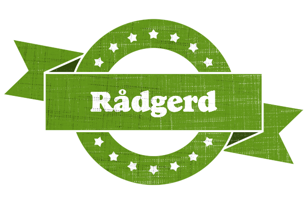 Rådgerd natural logo