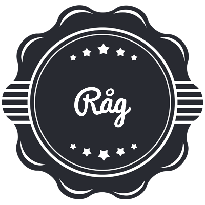 Råg badge logo