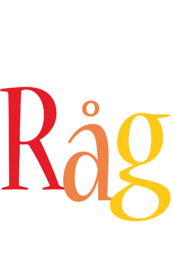 Råg birthday logo