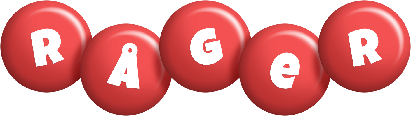 Råger candy-red logo