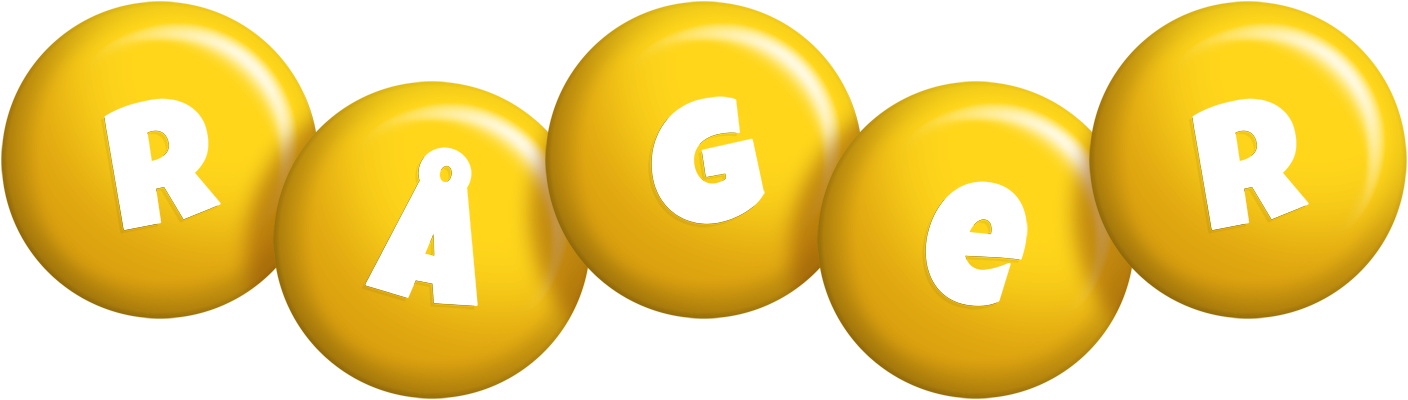 Råger candy-yellow logo