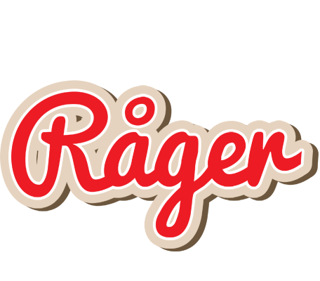 Råger chocolate logo
