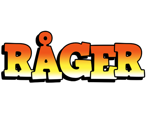 Råger sunset logo