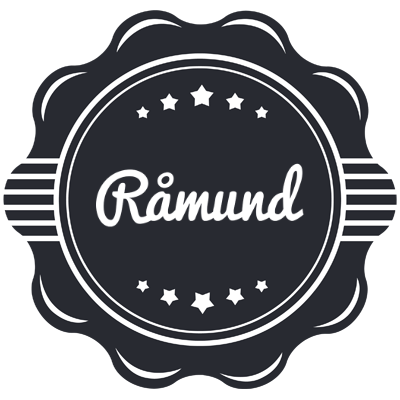 Råmund badge logo