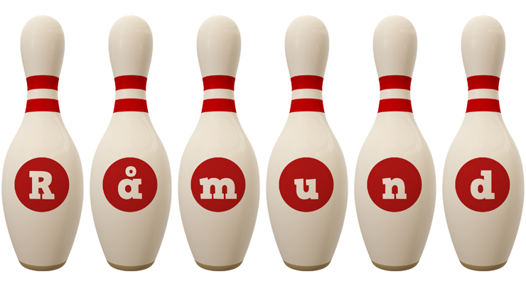 Råmund bowling-pin logo