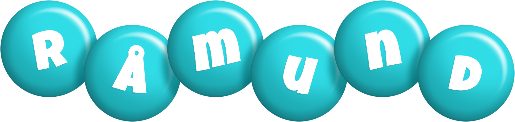 Råmund candy-azur logo