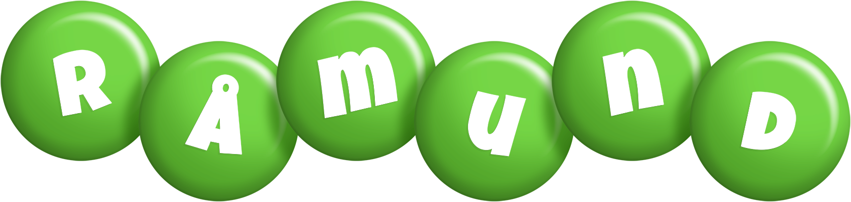 Råmund candy-green logo