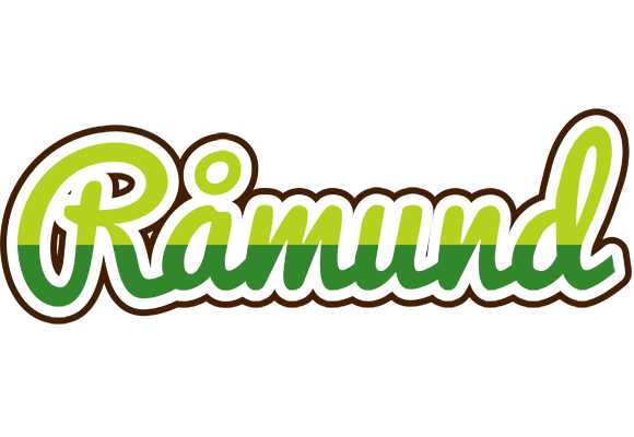 Råmund golfing logo