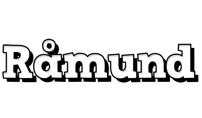 Råmund snowing logo