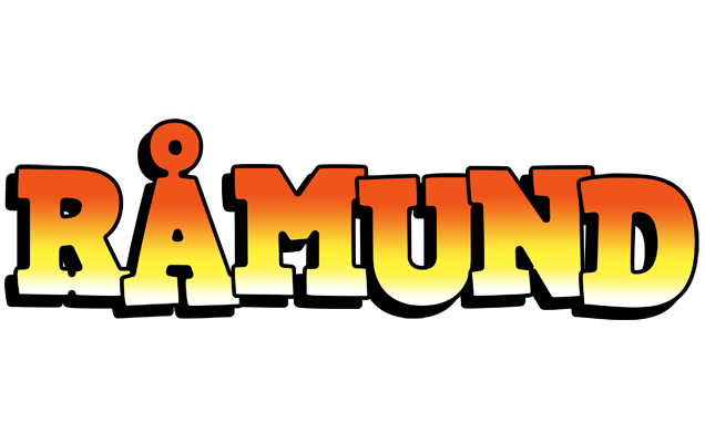 Råmund sunset logo