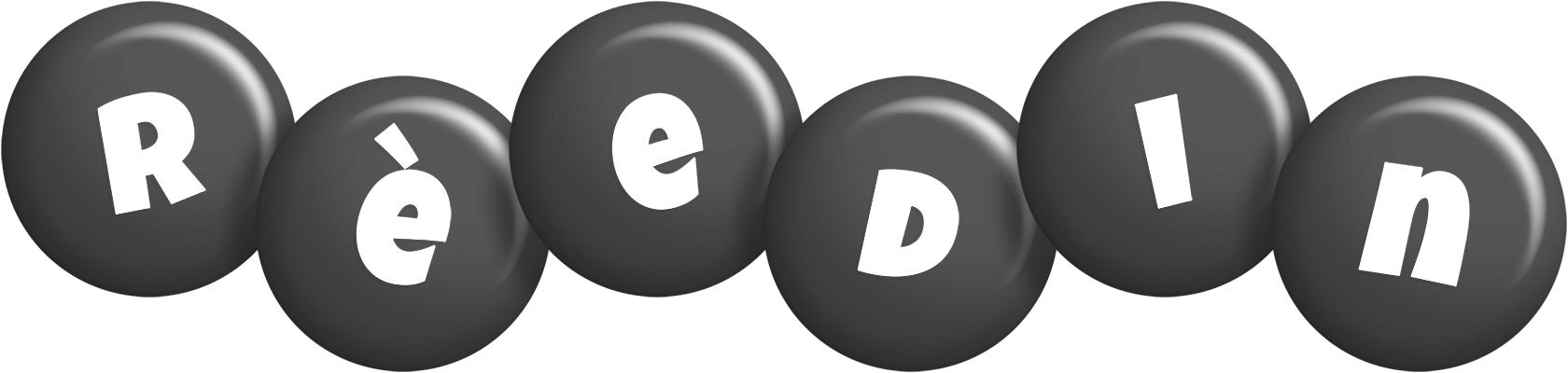 Rèedin candy-black logo