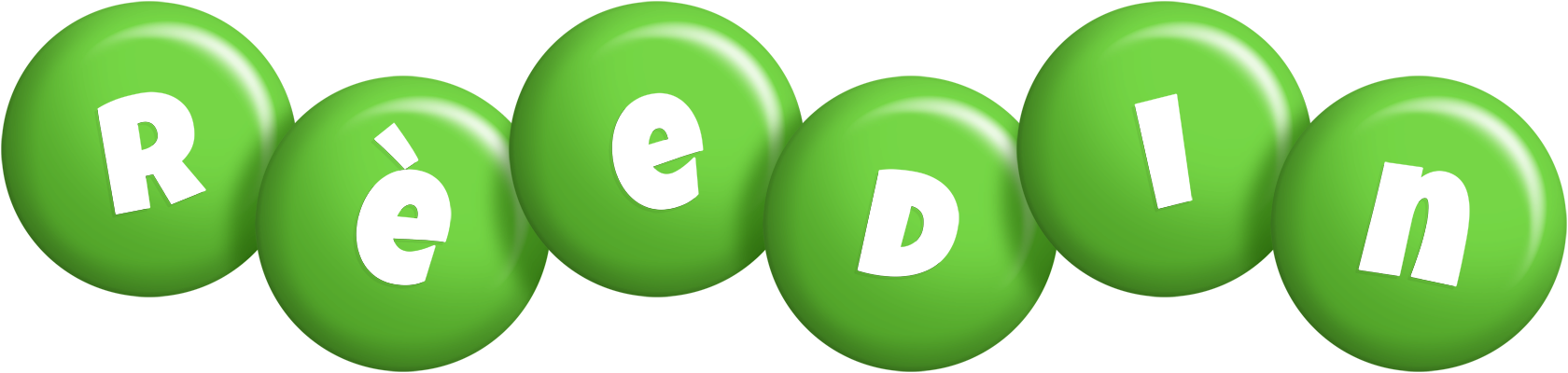 Rèedin candy-green logo