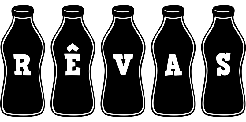 Rêvas bottle logo