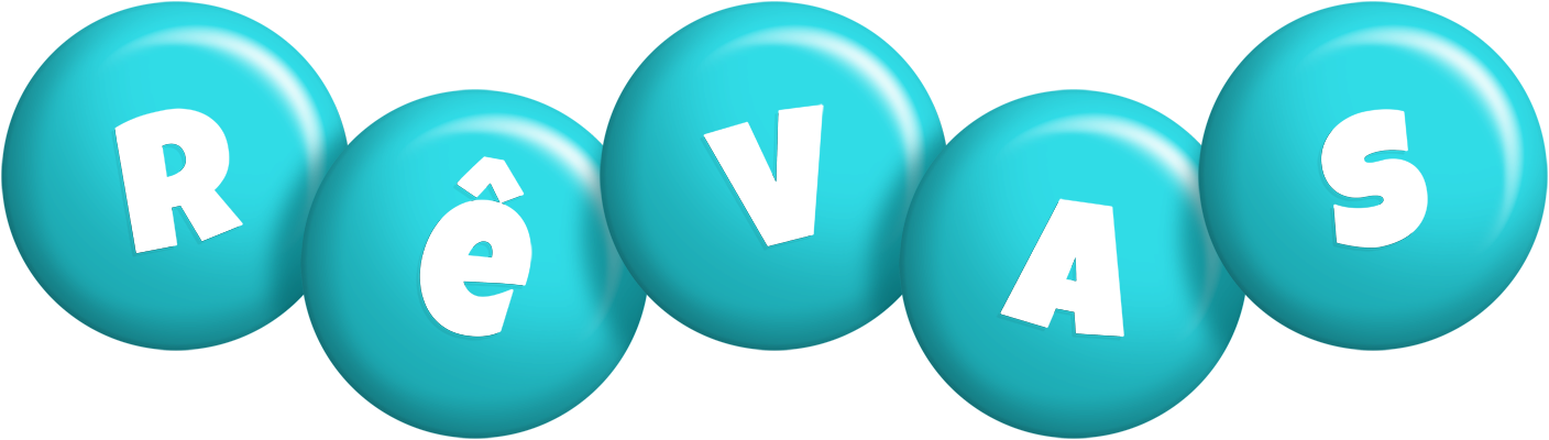 Rêvas candy-azur logo