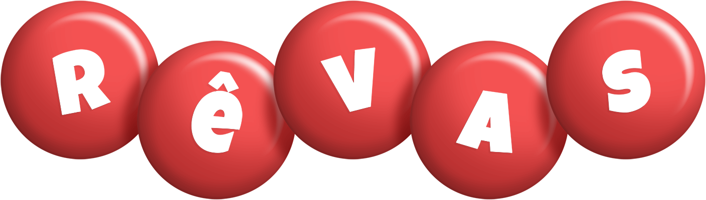 Rêvas candy-red logo