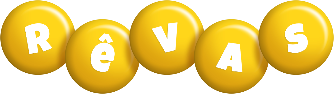 Rêvas candy-yellow logo