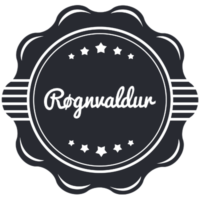 Røgnvaldur badge logo