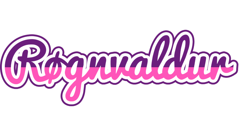 Røgnvaldur cheerful logo