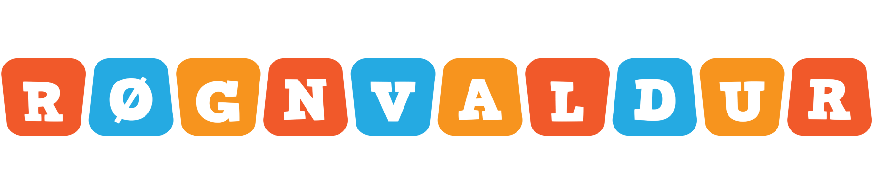 Røgnvaldur comics logo
