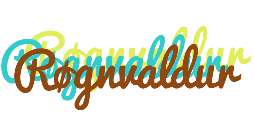 Røgnvaldur cupcake logo