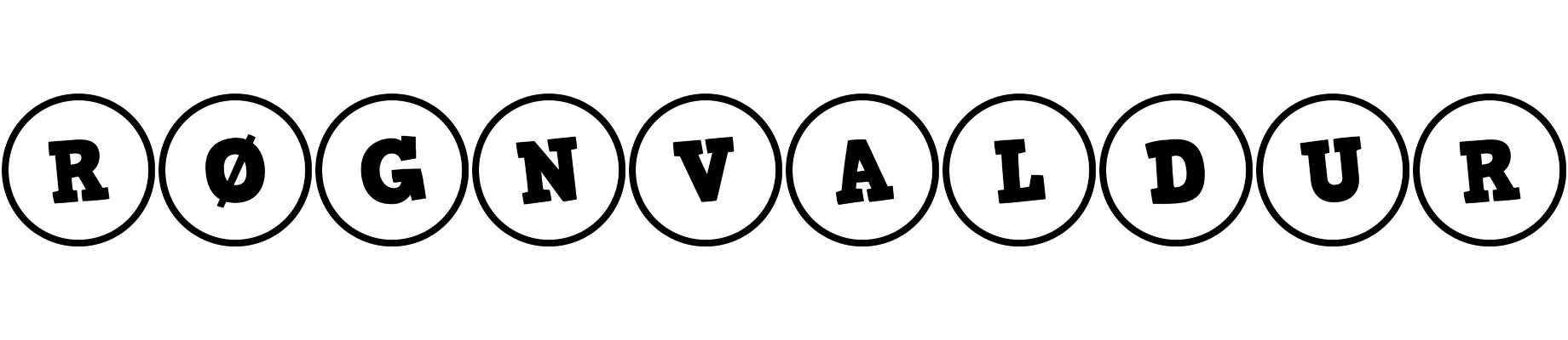 Røgnvaldur handy logo