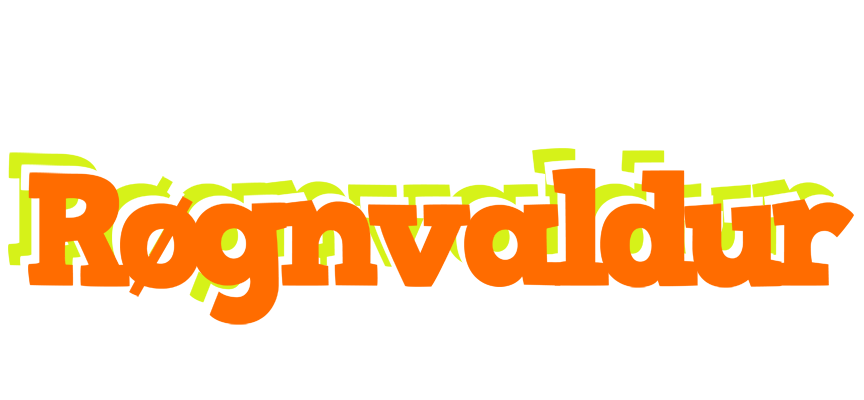 Røgnvaldur healthy logo