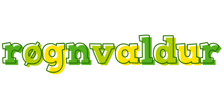 Røgnvaldur juice logo
