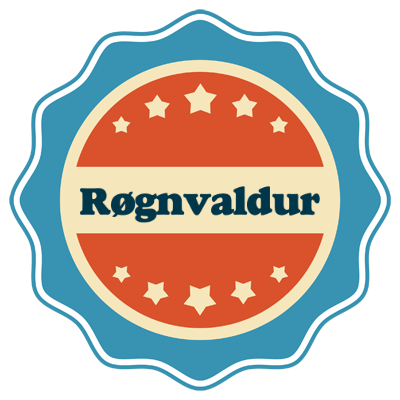 Røgnvaldur labels logo