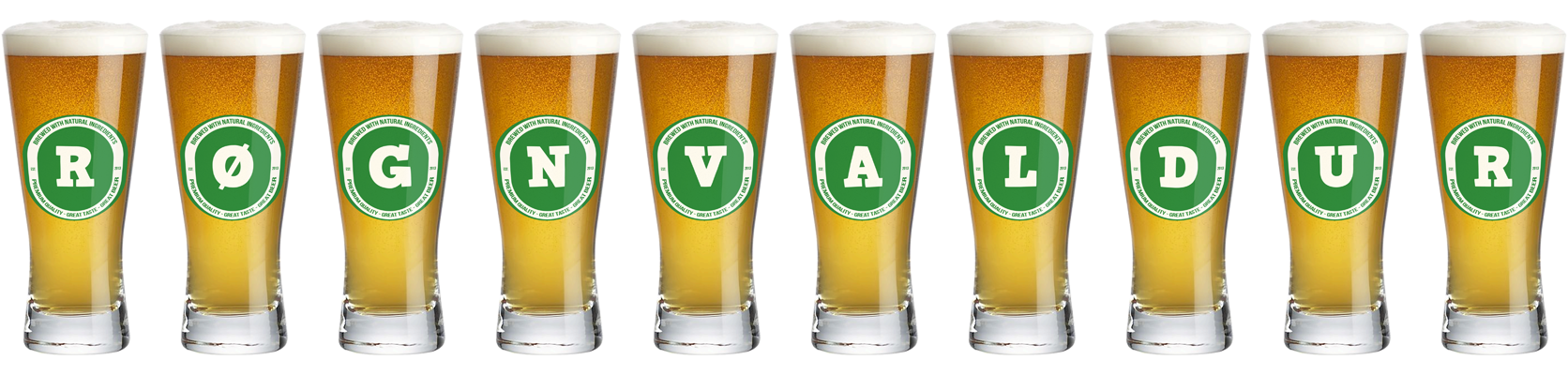 Røgnvaldur lager logo