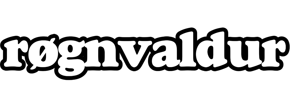 Røgnvaldur panda logo