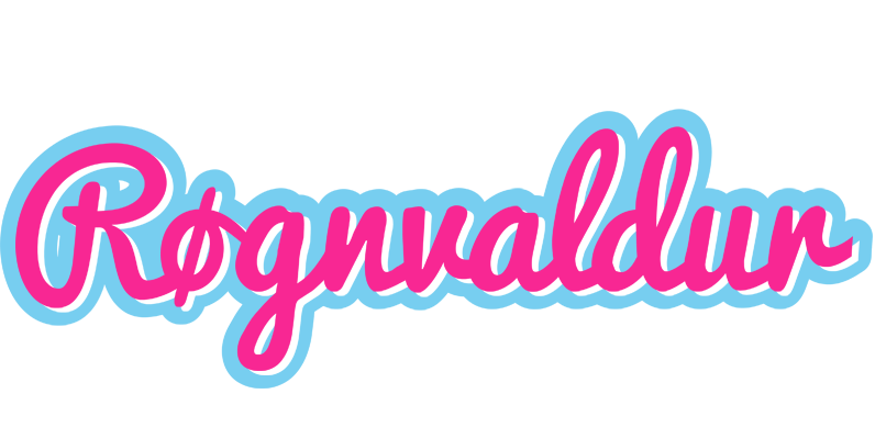 Røgnvaldur popstar logo