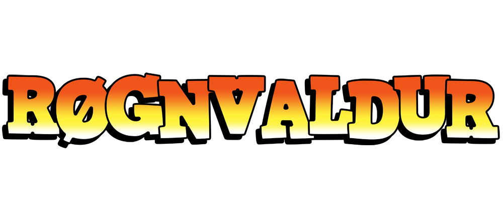 Røgnvaldur sunset logo
