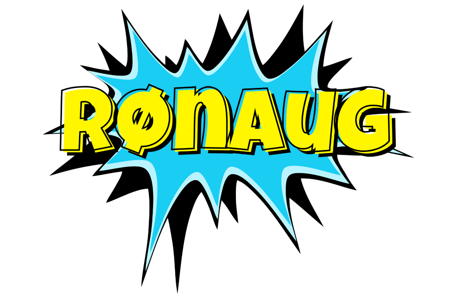 Rønaug amazing logo