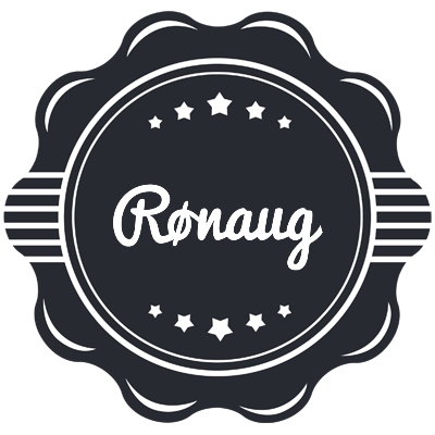 Rønaug badge logo