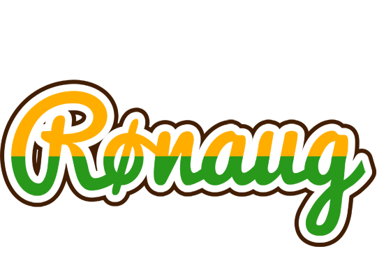 Rønaug banana logo