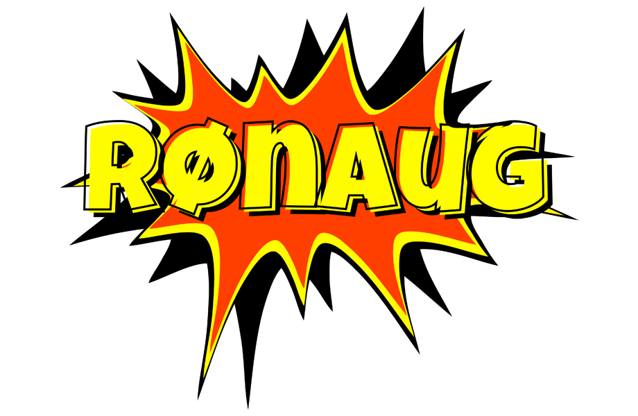 Rønaug bazinga logo