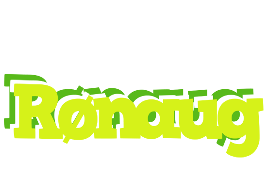 Rønaug citrus logo