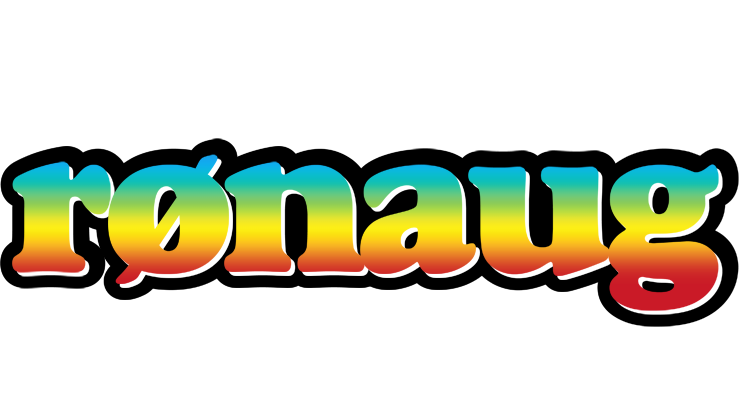 Rønaug color logo