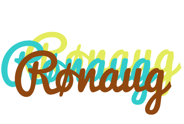 Rønaug cupcake logo