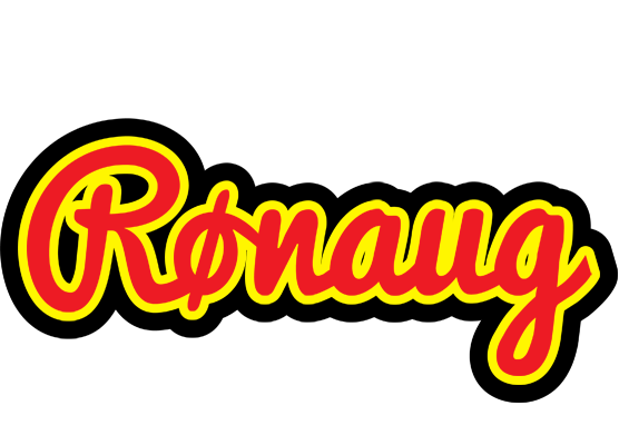 Rønaug fireman logo