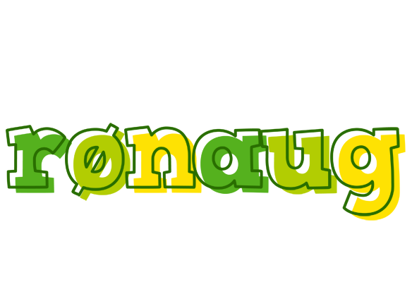 Rønaug juice logo