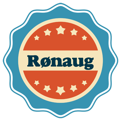 Rønaug labels logo