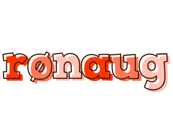 Rønaug paint logo
