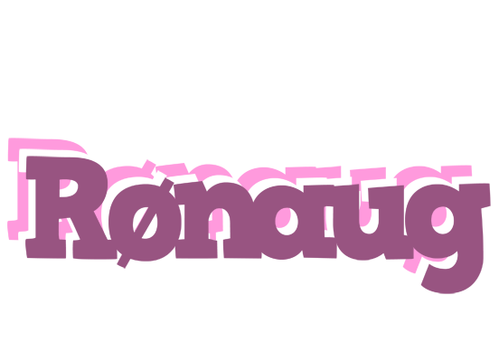 Rønaug relaxing logo