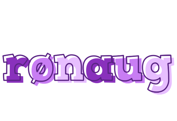 Rønaug sensual logo