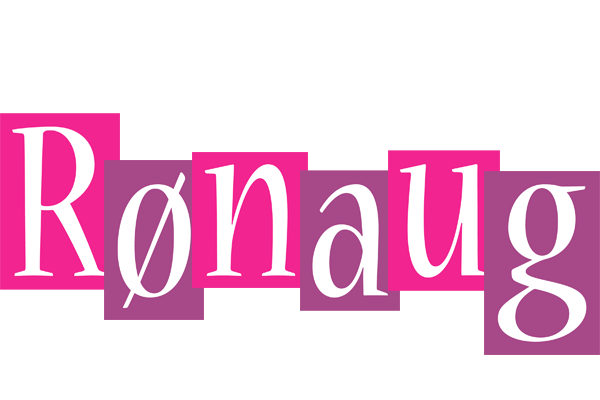 Rønaug whine logo
