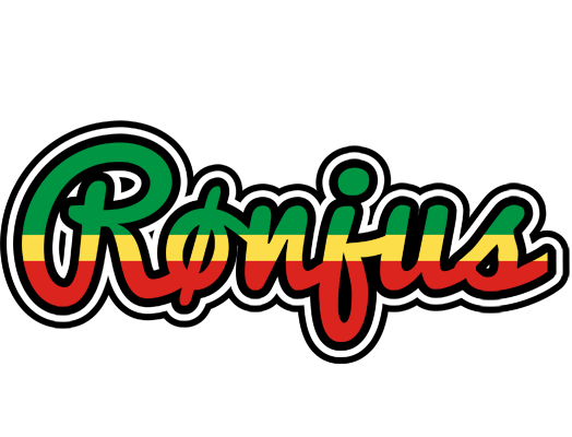 Rønjus african logo