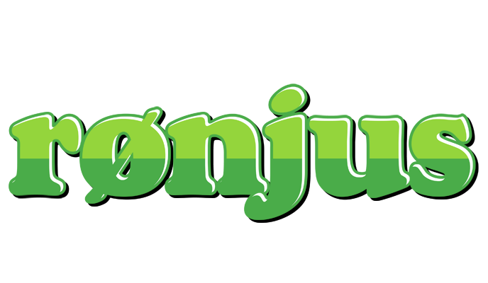 Rønjus apple logo